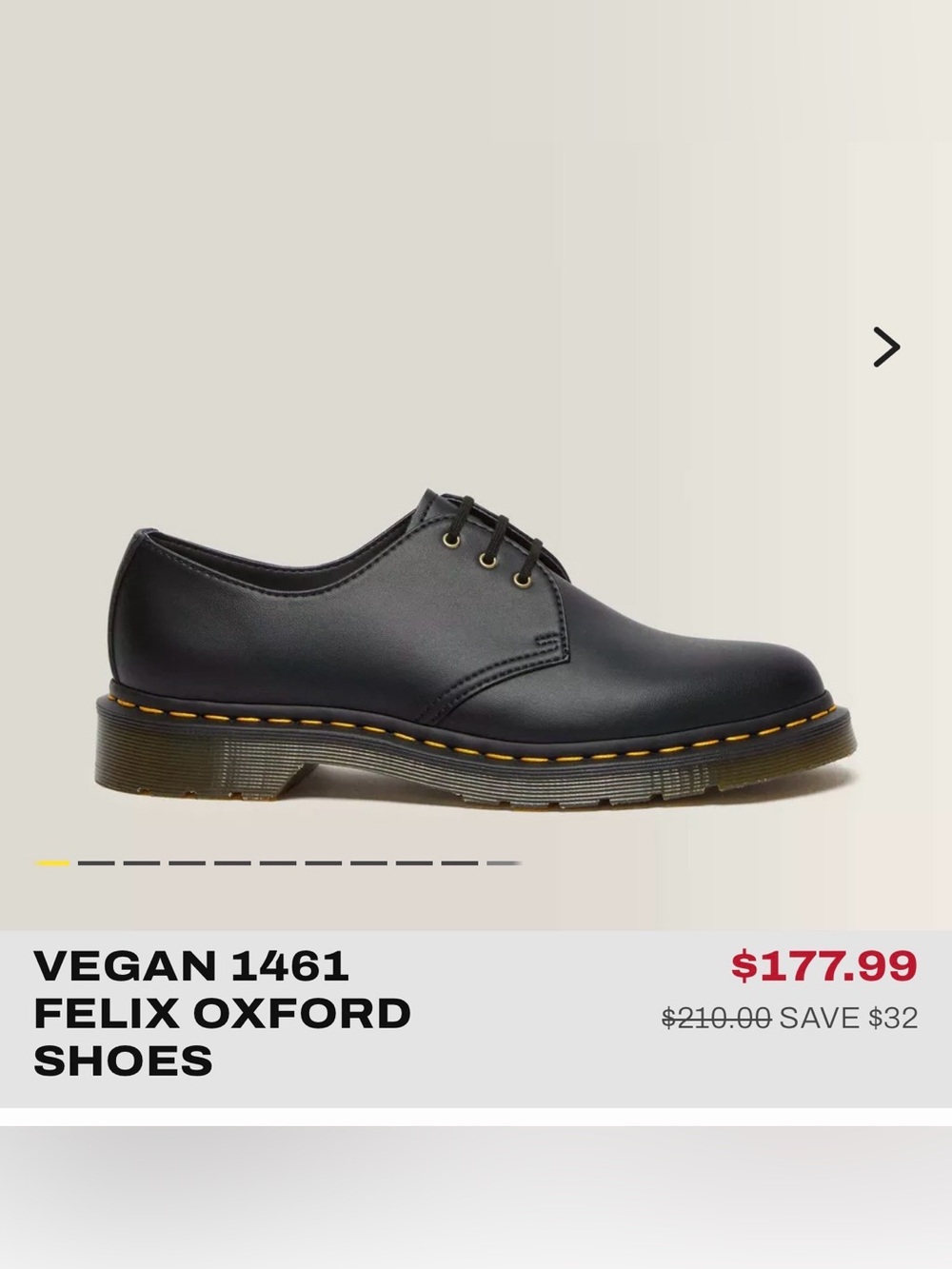 VEGAN 1461 FELIX OXFORD UNISEX SHOES